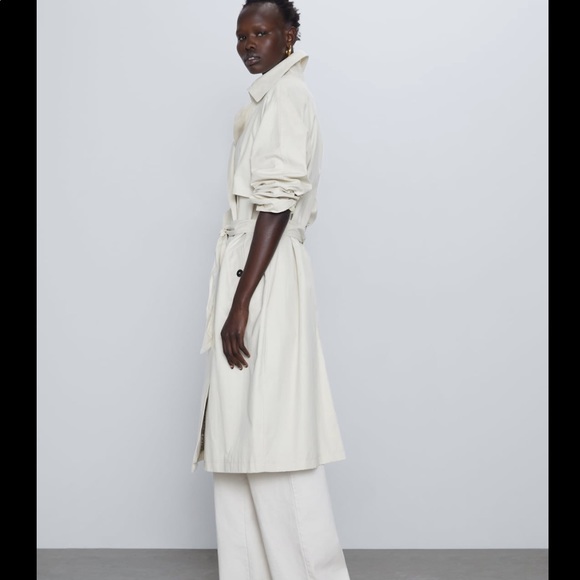 Zara Jackets & Coats Zara Belted Trench Coat Poshmark